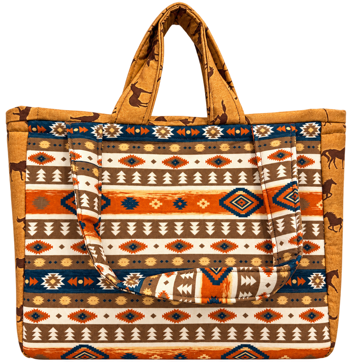 Southwestern print Jillian small tote
