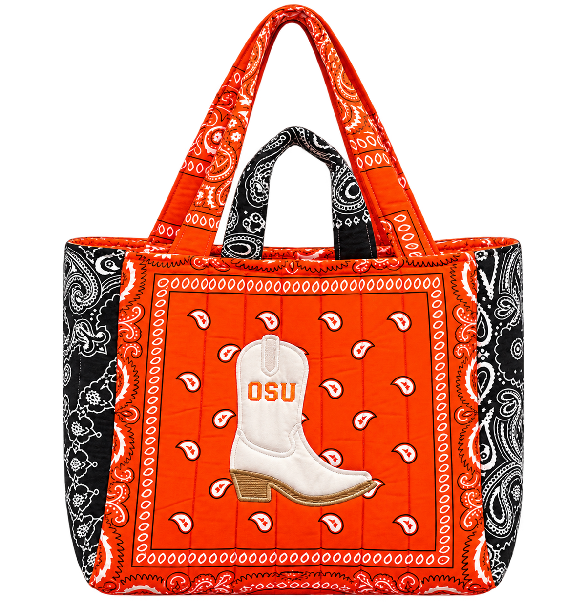 OSU Collegiate Sunset size tote