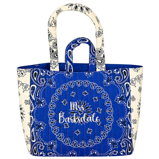 The Brooklyn OG — Large Handmade Tote — example personalized design