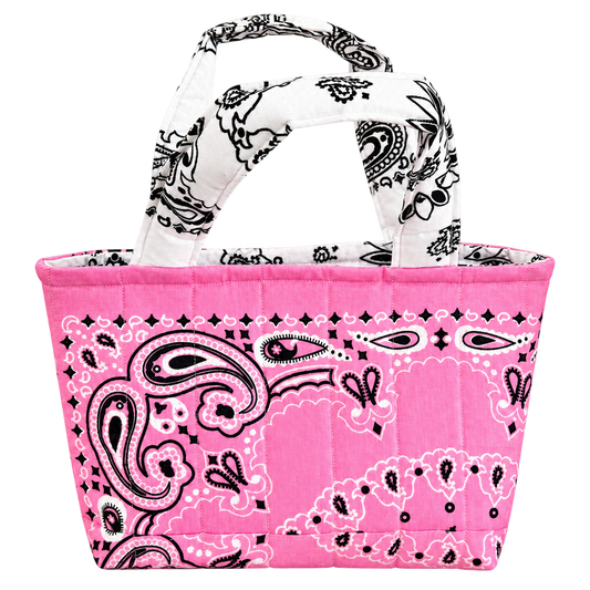 The Sissy — Mini Handmade Tote — example personalized design